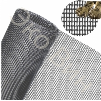 Полотно москитной сетки Антикот 600 х 1500 мм серый