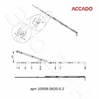 Ножницы Accado L-820 (арт. 10008.0820.0.2)