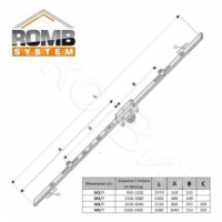 Привод поворотно-откидной Romb M5 2030-2400